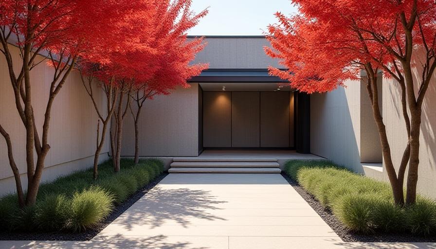 個人邸宅のオーダーメイド庭園