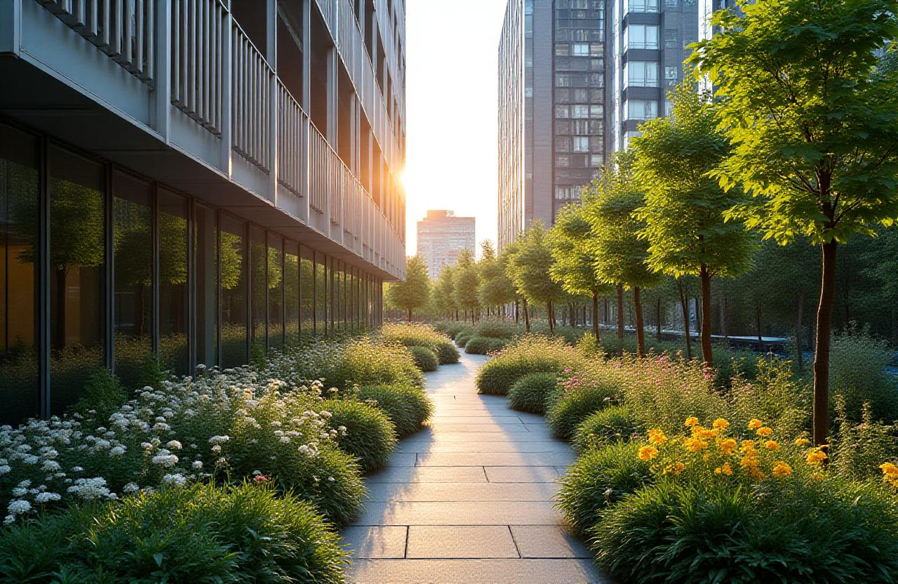 新宿の都市景観と緑の調和